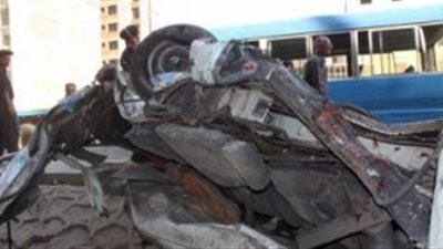 «الصحة» مصرع وإصابة 5 فى انقلاب سيارة بترعة المريوطية