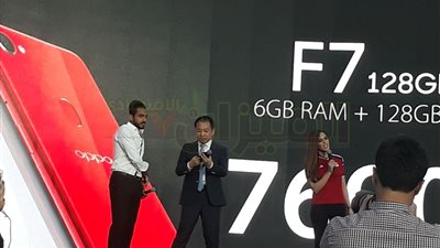 بالصور.. «كهربا» و«شوقى» نجما احتفالية إطلاق «oppo f7»