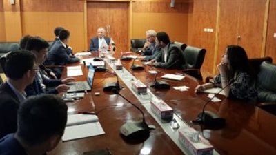  «عبدالرازق» يبحث مع وفد شركة CFLD الصينية تطوير المناطق الصناعية 