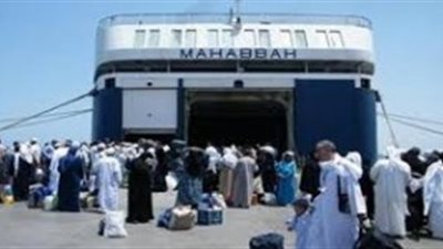 وصول وسفر 3885 راكب ومعتمر بموانىء البحر الاحمر