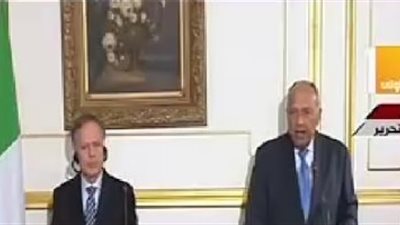  وزير خارجية إيطاليا: روابط تاريخية طويلة وقواسم مشتركة بين القاهرة ورما 