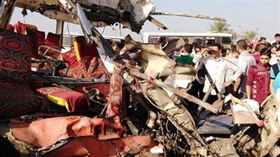  الصحة تكشف تفاصيل حادث أتوبيس بورسعيد