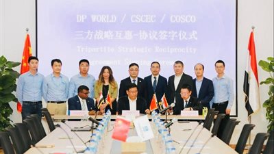 موانئ دبي العالمية-السخنة تسهم في بناء قدرات التجارة والخدمات اللوجستية للعاصمة الإدارية 