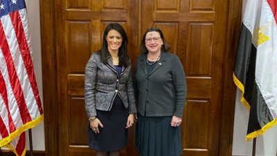 وزيرة التعاون الدولى تبحث مع الجانب الأمريكي تعزيز الشراكة الاقتصادية بين البلدين