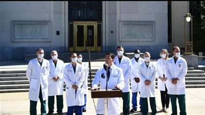 طبيب ترامب:الرئيس يخضع لمتابعة دقيقة تحسبا لأي مضاعفات